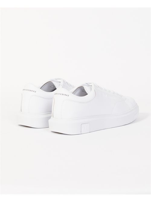 AX low-top sneakers in leather with round toe ARMANI EXCHANGE | XUX123-XV53400152